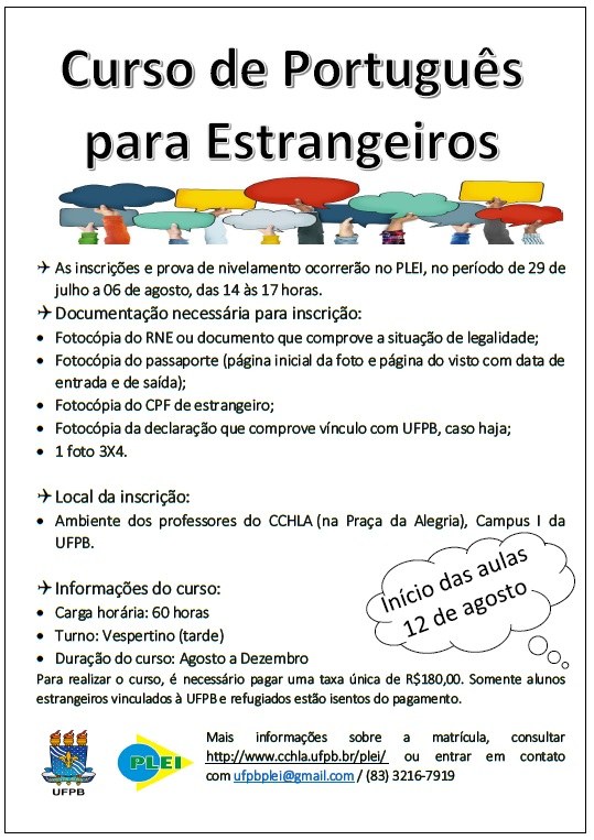 Português para estrangeiros