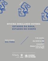 Oficina: Embalando Nuvens: estados da água, estados do corpo